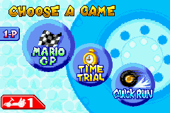 Mario Kart Super Circuit screenshot 5 for GameBoy Advance